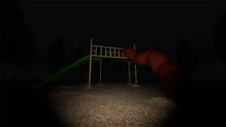 slide-in-the-woods